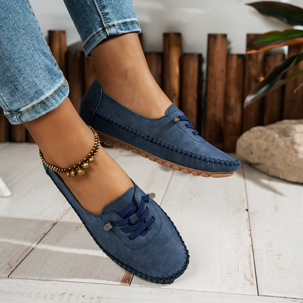 Women's Casual Lace-Up Walking Shoes