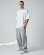 Men’s Wide Leg Joggers with Side Stripe Detail