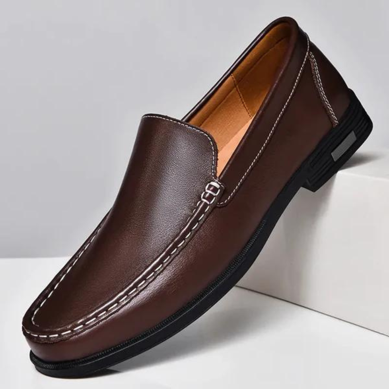 Mocassins habillés classiques à enfiler pour homme