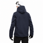 Men's Hooded Ski Jacket with Zip Pockets