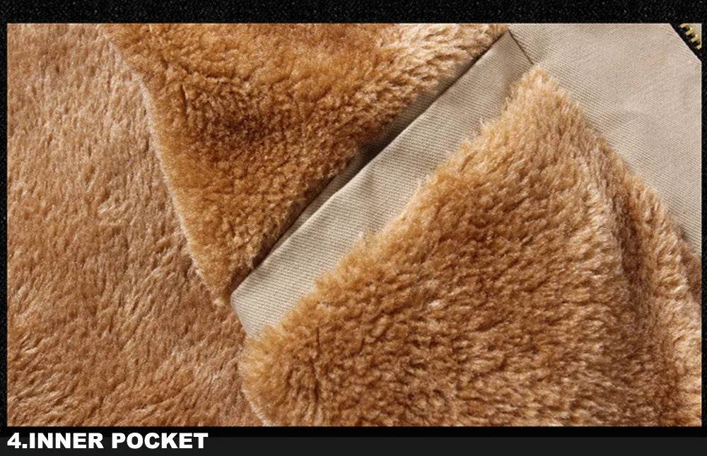 Men’s Fleece Lined Zip Jacket