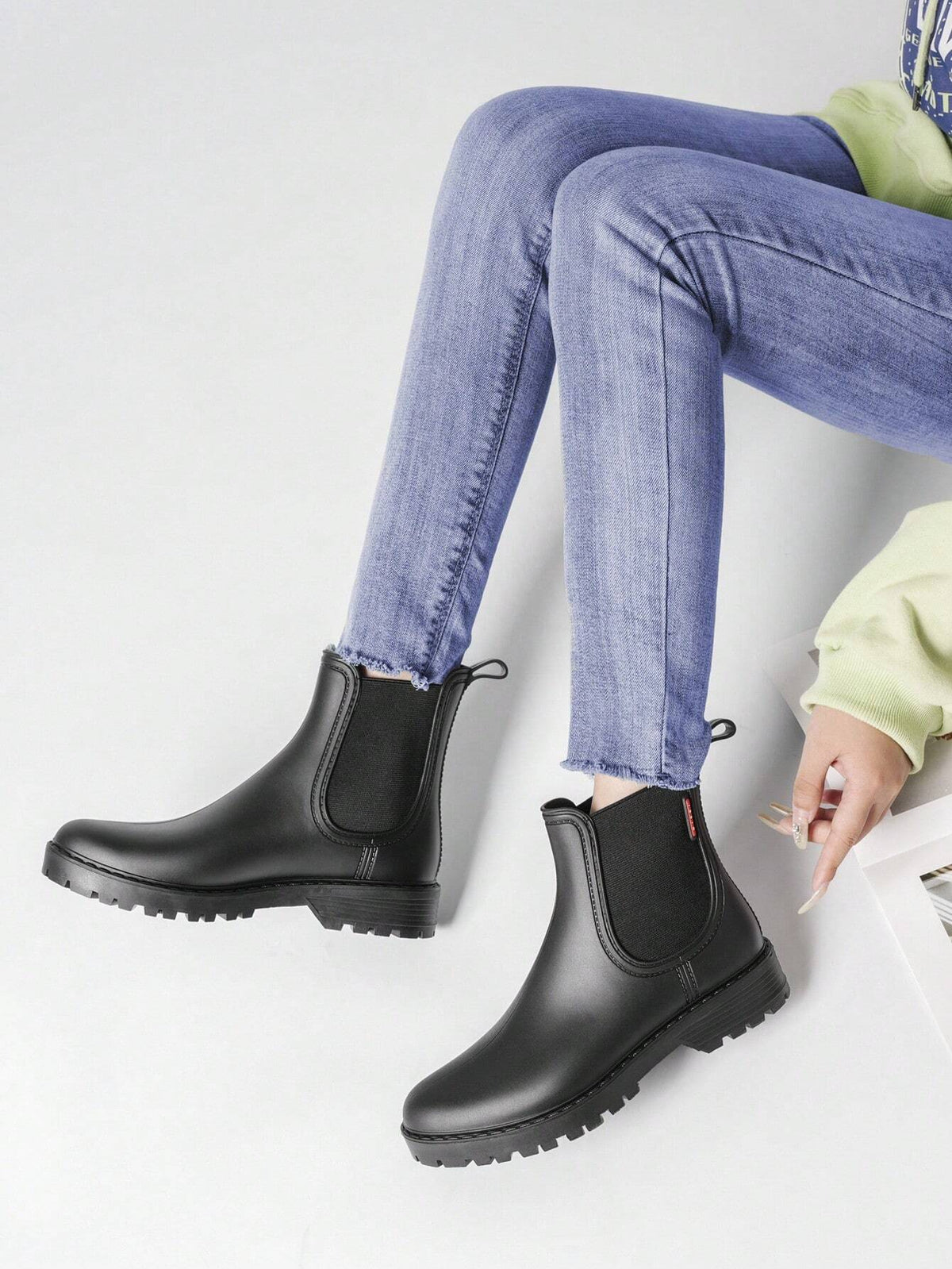 Women's Waterproof Chelsea Rain Boots | Matte Rubber