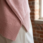 Women's Oversized Knit Jumper | Soft Ribbed Pullover