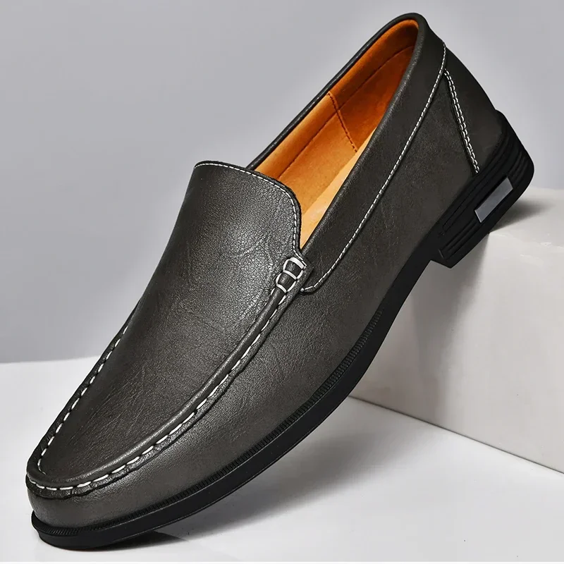 Mocassins habillés classiques à enfiler pour homme