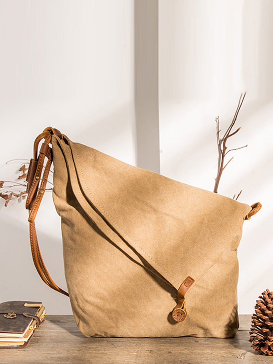 Sac bandoulière en toile pour femme