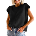 Women's Relaxed Sleeveless Knitted Top