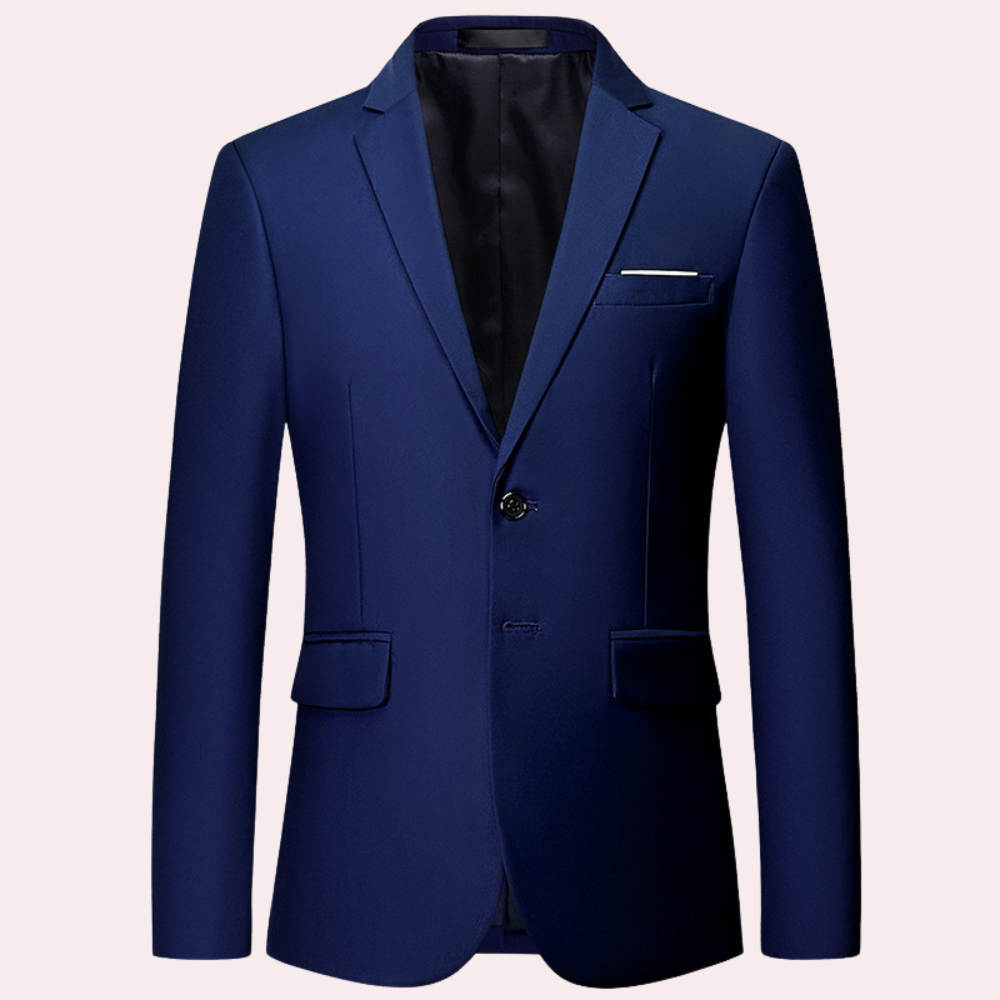 Men’s Slim Fit Single-Breasted Blazer