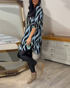 Women's Printed Loose Fit Blouse