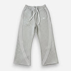 Men’s Wide Leg Joggers with Side Stripe Detail