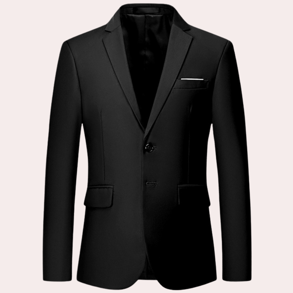 Men’s Slim Fit Single-Breasted Blazer