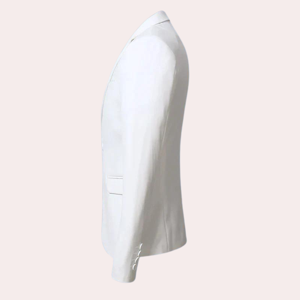 Men’s Slim Fit Single-Breasted Blazer