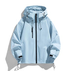 Women's Lightweight Hooded Rain Jacket | Relaxed Fit Windbreaker