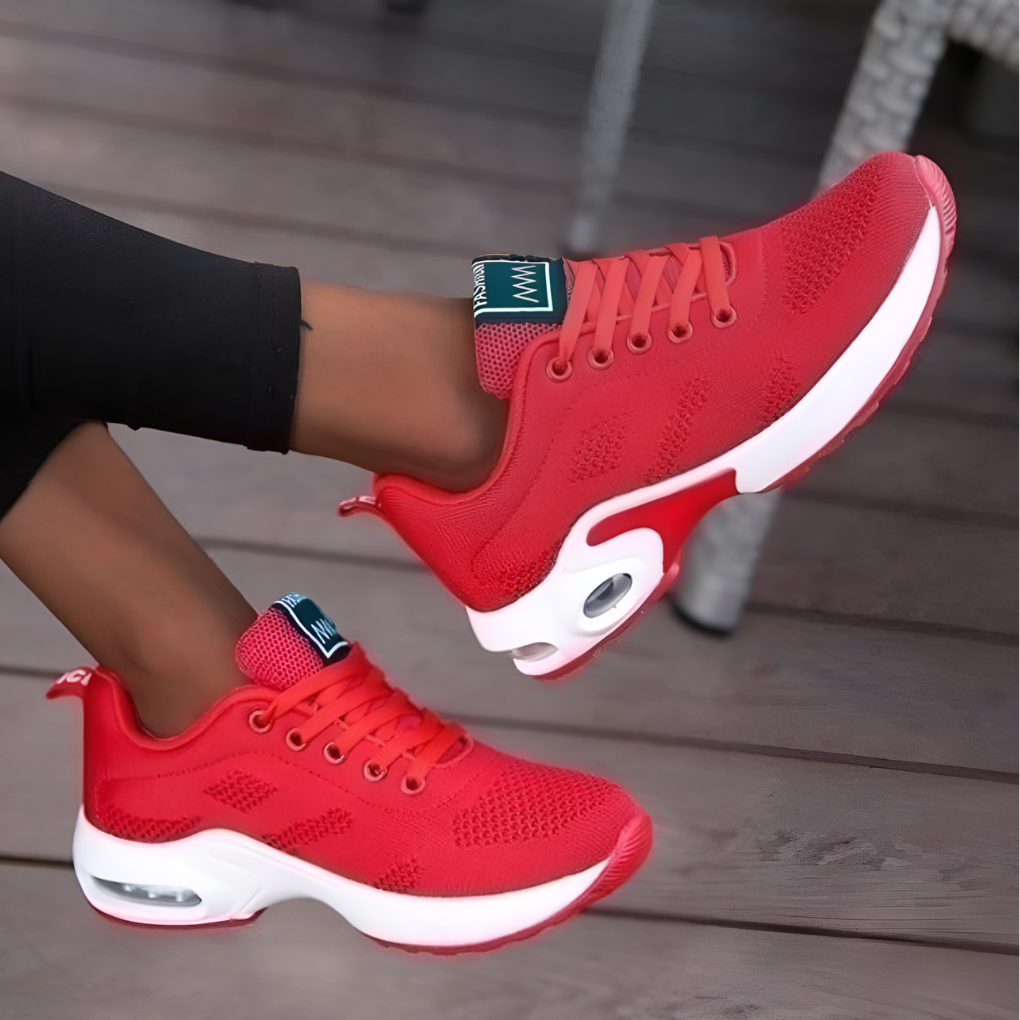 Women’s Lightweight Mesh Trainers with Cushioned Sole