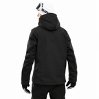 Men's Hooded Ski Jacket with Zip Pockets