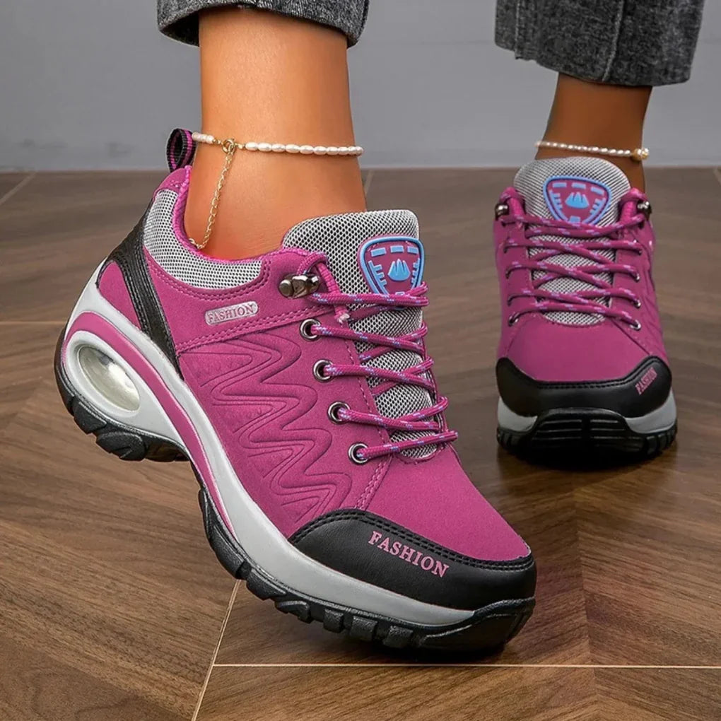 Women’s Chunky Walking Trainers with Cushioned Sole
