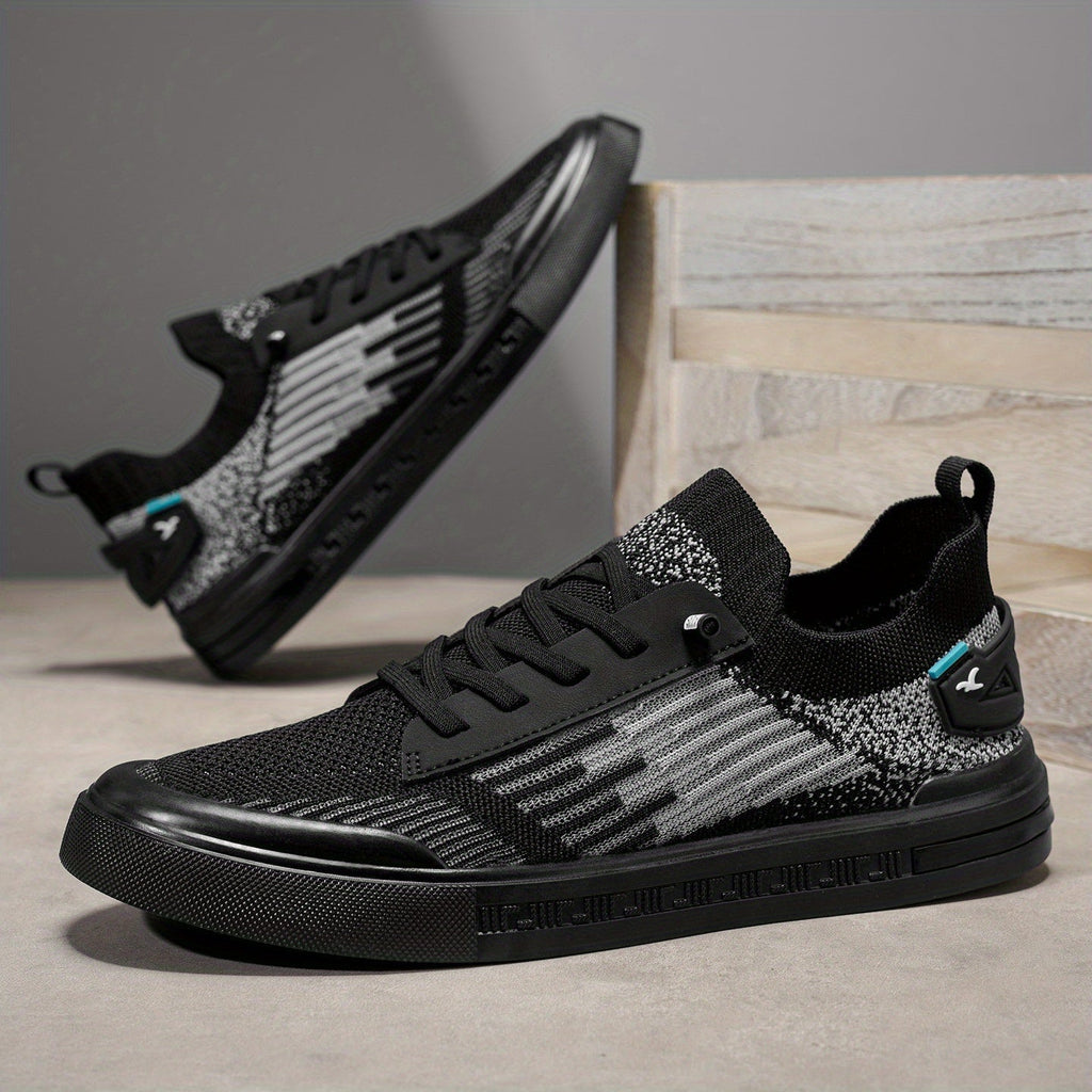 Baskets tricotées pour homme avec col ajusté façon chaussette