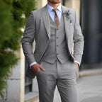 Men's 3-Piece Suit | Business Blazer, Waistcoat & Trousers
