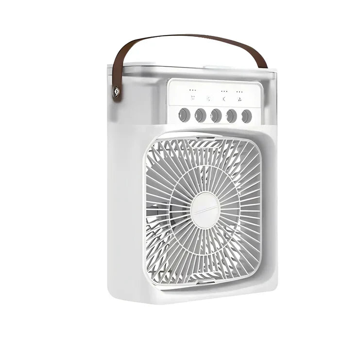 Portable Air Cooler with ABS Plastic LED Light and Water Tank for Summer