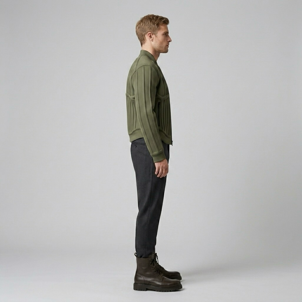 Grid Sculpt Jacket