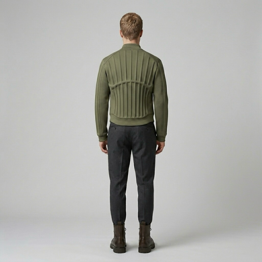 Grid Sculpt Jacket
