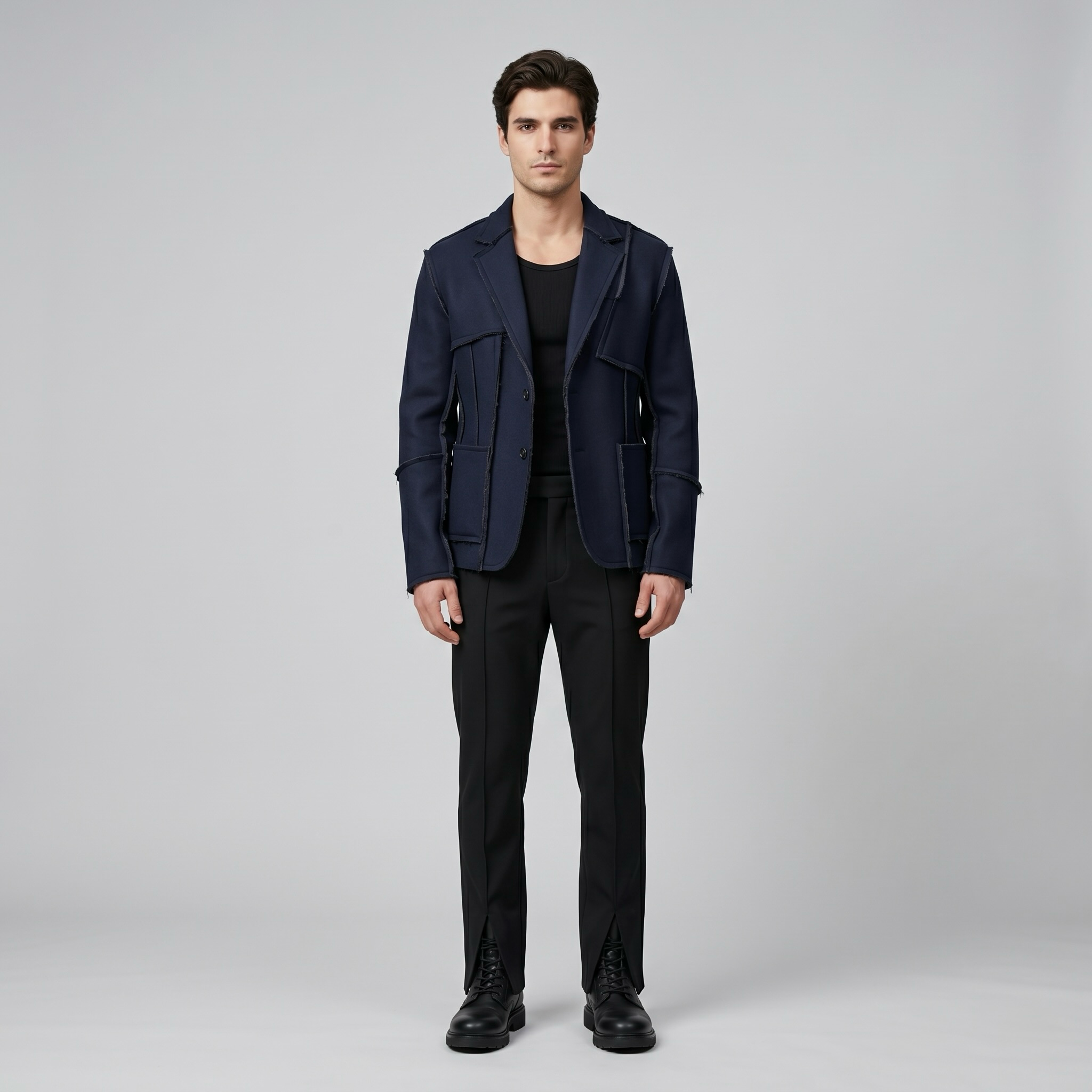 Edge Tailored Utility Blazer