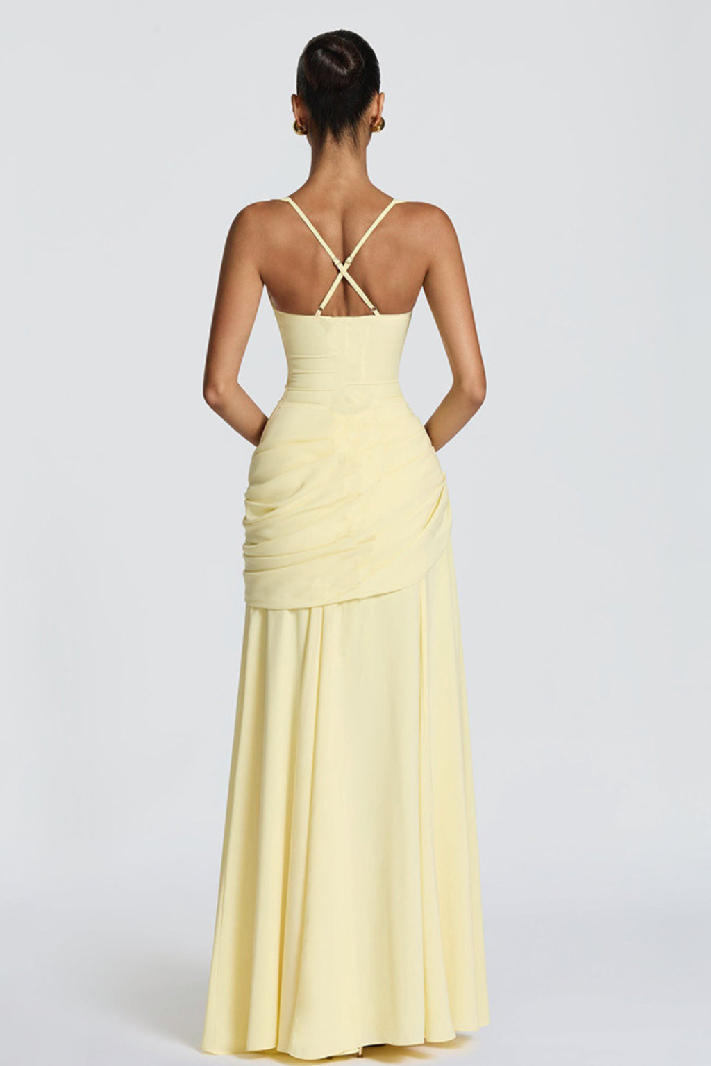 Women's Maxi Evening Dress in Jersey for Autumn