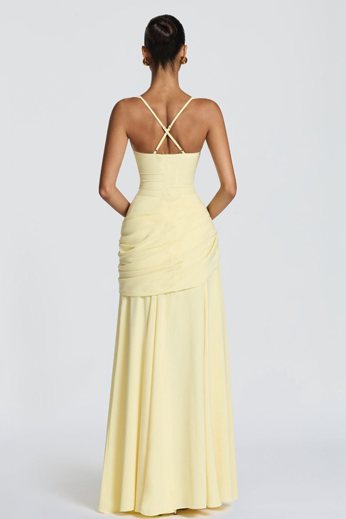 Women's Maxi Evening Dress in Jersey for Autumn
