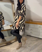 Women's Printed Loose Fit Blouse