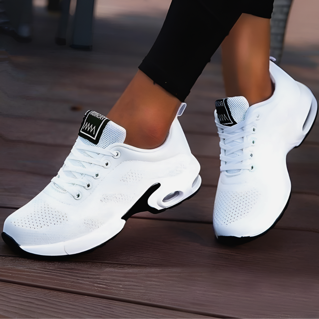 Women’s Lightweight Mesh Trainers with Cushioned Sole