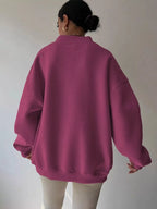 Women's Oversized V-Neck Jumper