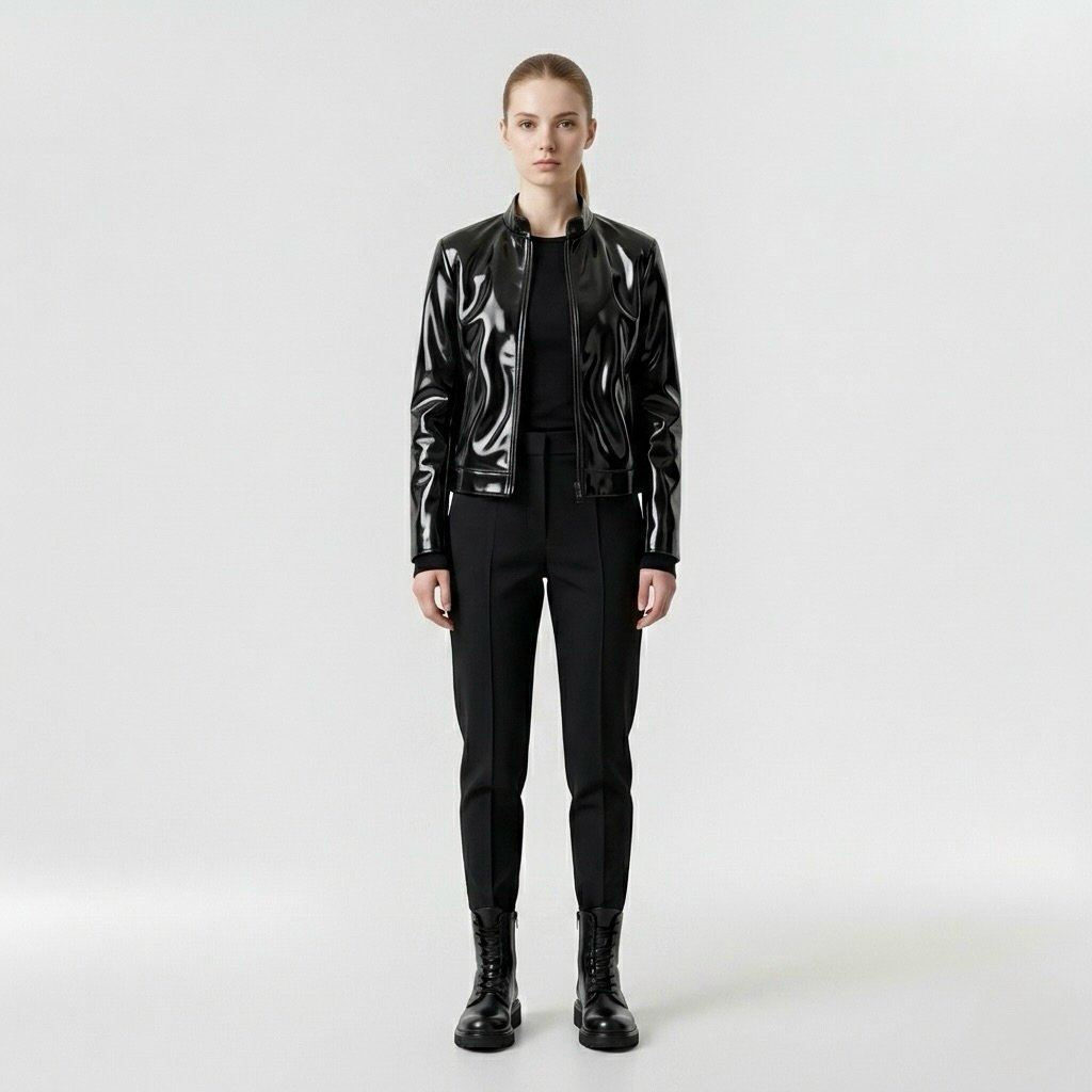 Liquid Gloss Moto Jacket
