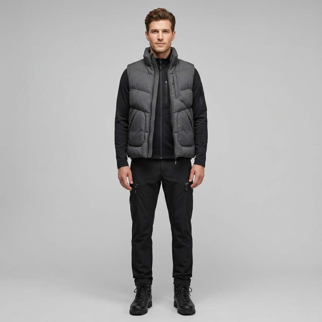 AeroCore Utility Puffer Vest Set