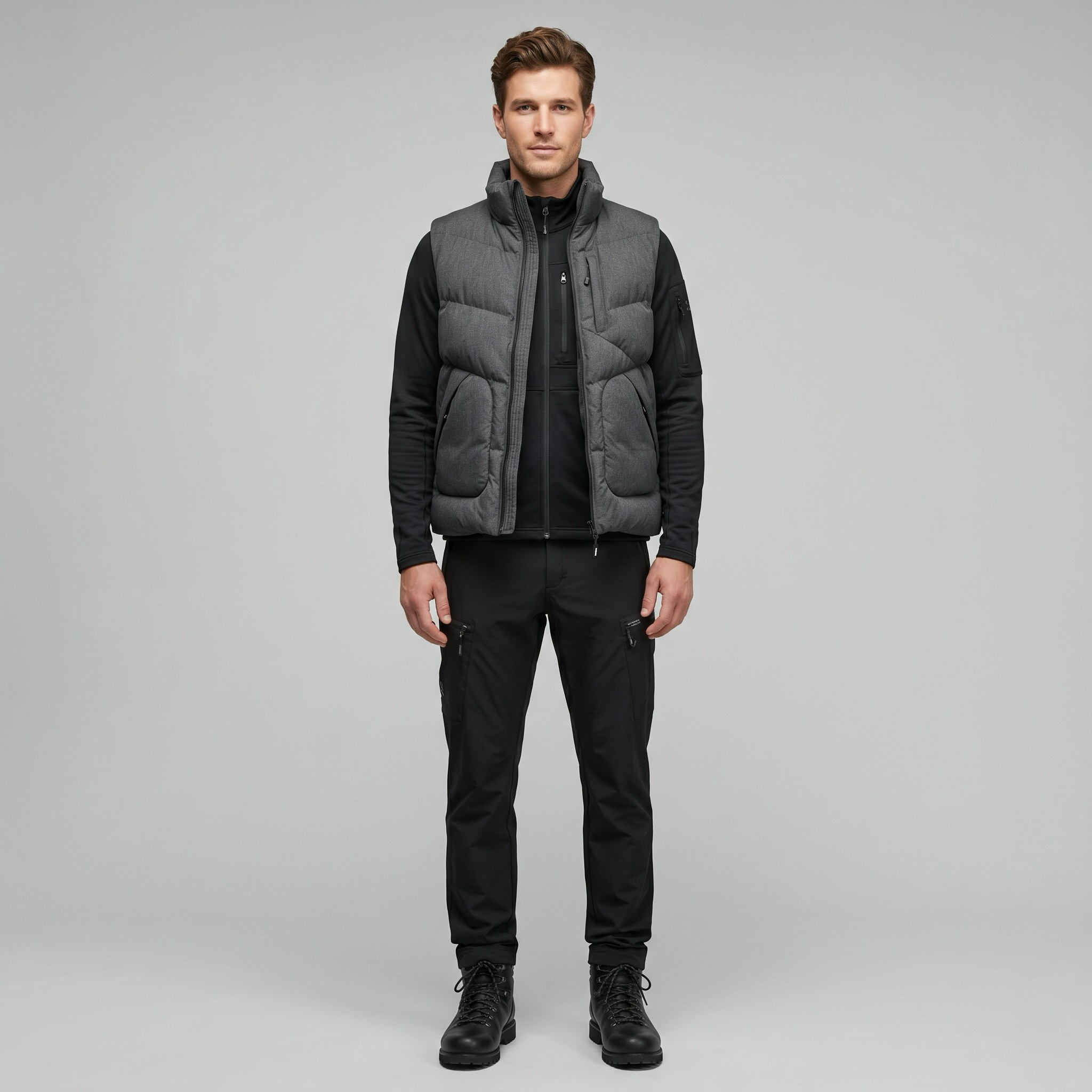 AeroCore Utility Puffer Vest Set