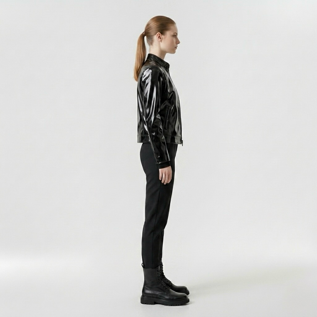 Liquid Gloss Moto Jacket