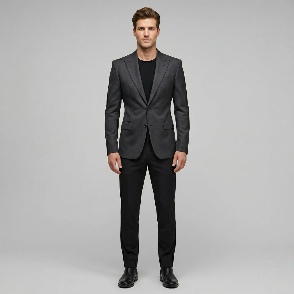 Noir Precision Tailored Suit Set