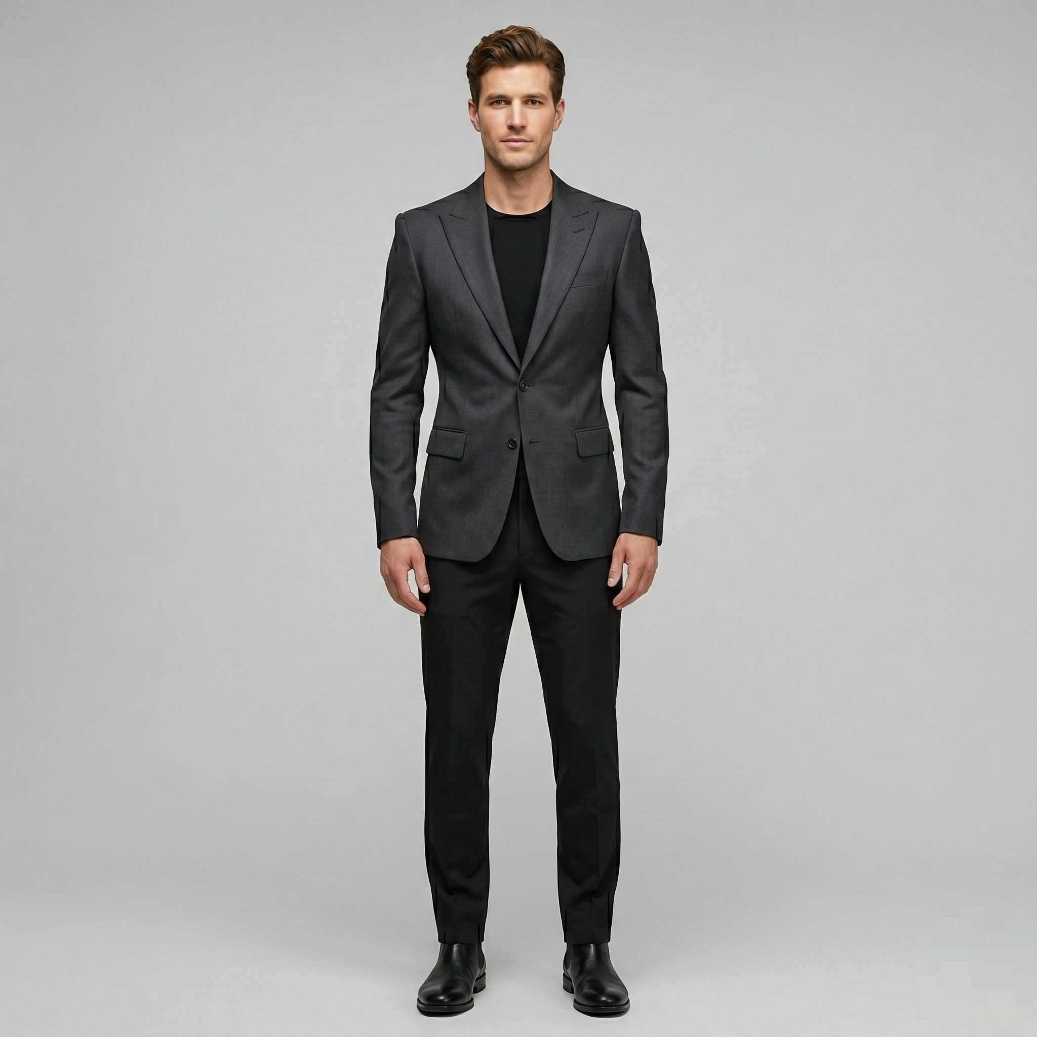 Noir Precision Tailored Suit Set