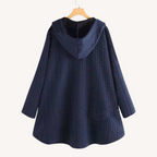 Women's Quilted Hooded Winter Coat | Fleece-Lined