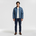 Arctic Grid Lightweight Puffer