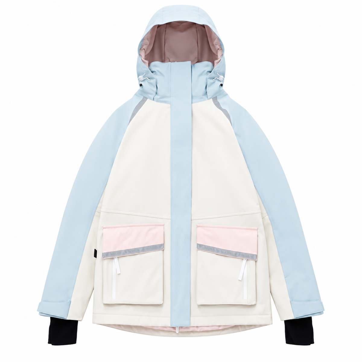 Women's Ski Jacket | Hooded Waterproof Snowboard Coat