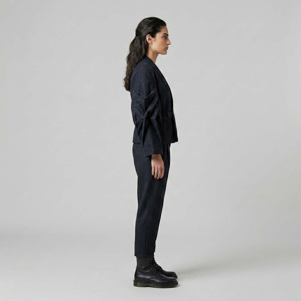 Origami Sleeve Wrap Jacket