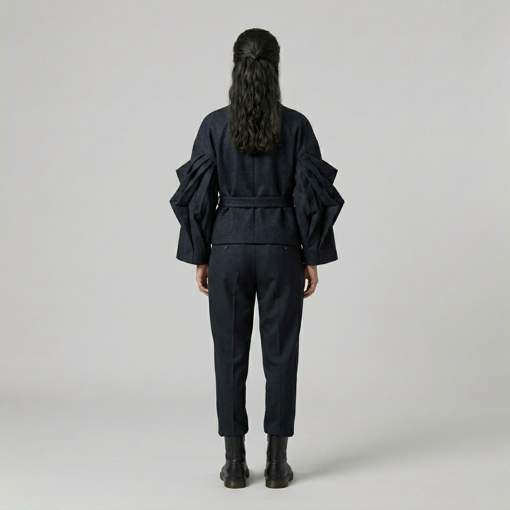 Origami Sleeve Wrap Jacket