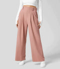 Women's Linen Summer Wide Leg Trousers