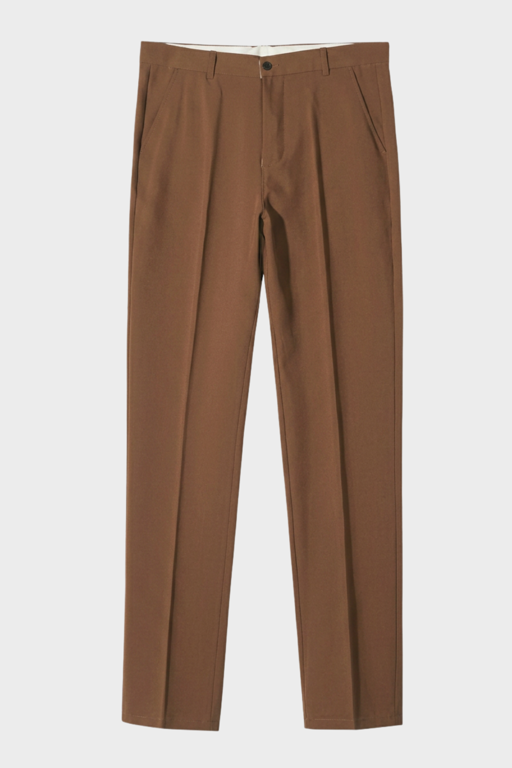 Pantalon de costume ajusté pour homme