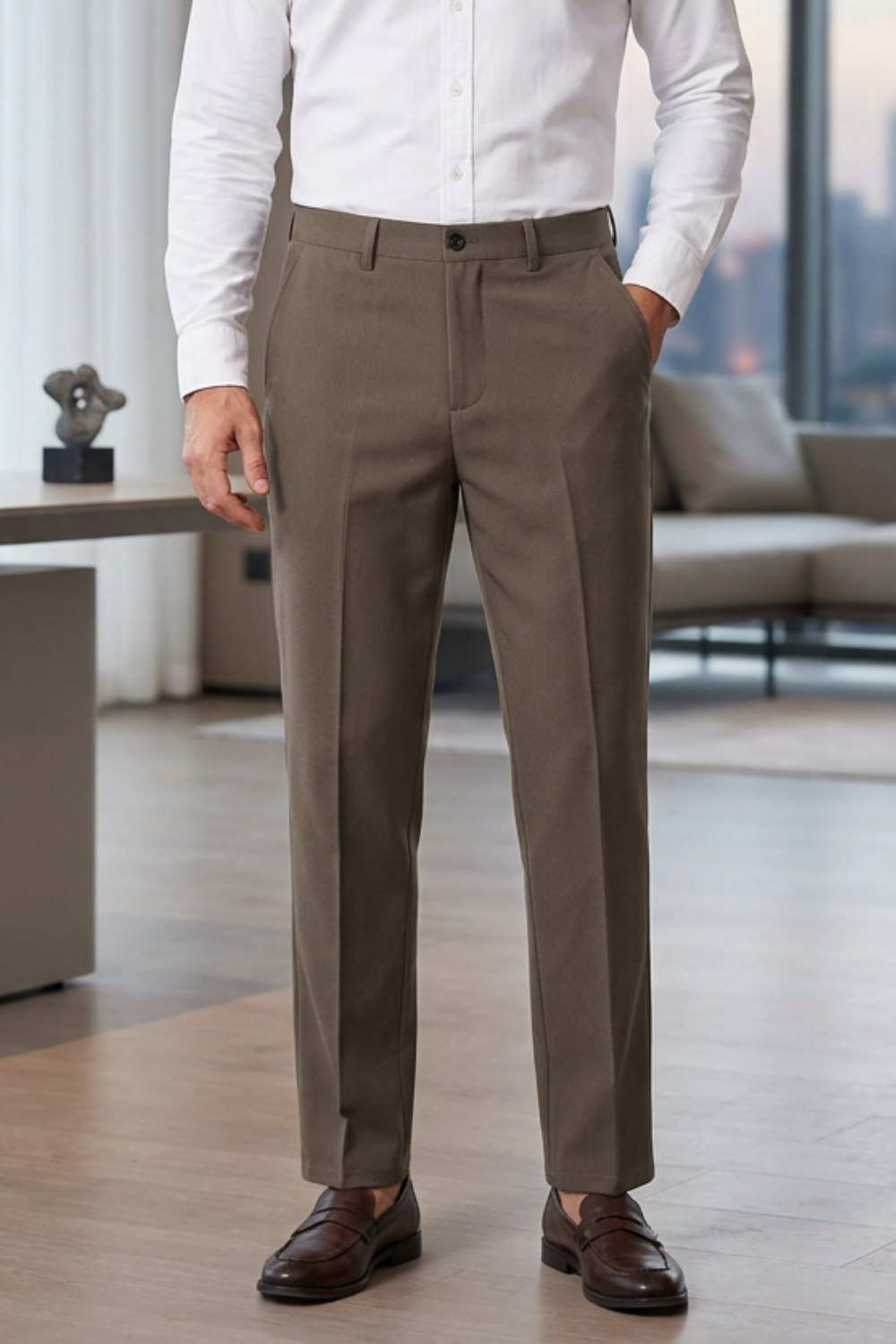 Men's Tailored Dress Trousers