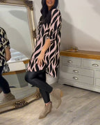 Women's Printed Loose Fit Blouse