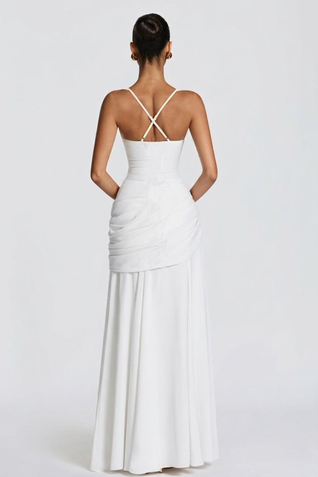 Women's Maxi Evening Dress in Jersey for Autumn
