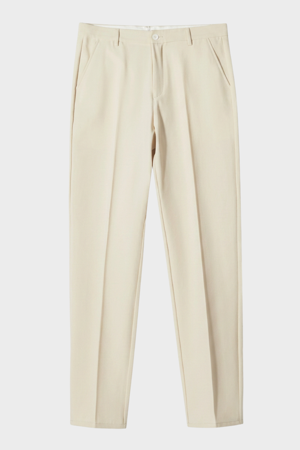 Pantalon de costume ajusté pour homme