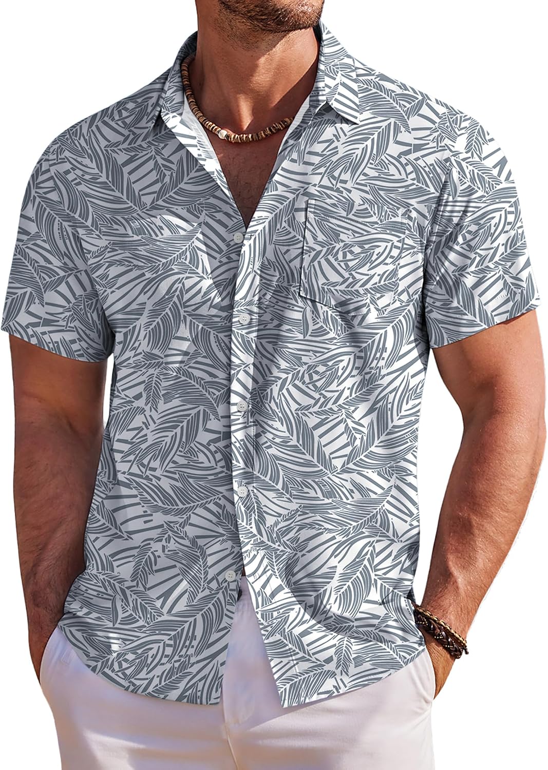 Men's Cotton Shirt for Autumn Casual Everyday Wear