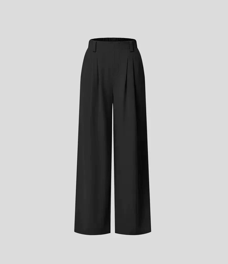 Women's Linen Summer Wide Leg Trousers