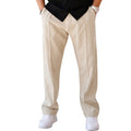 Men’s Pleated Wide-Leg Trousers